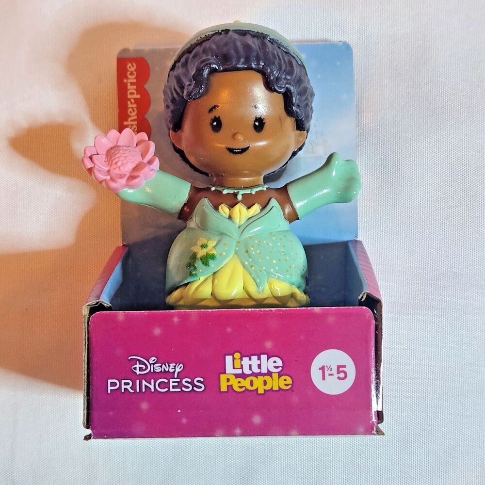 Fisher Price Little People Disney Princess Tiana JFH48 JFF69 NIB Figure